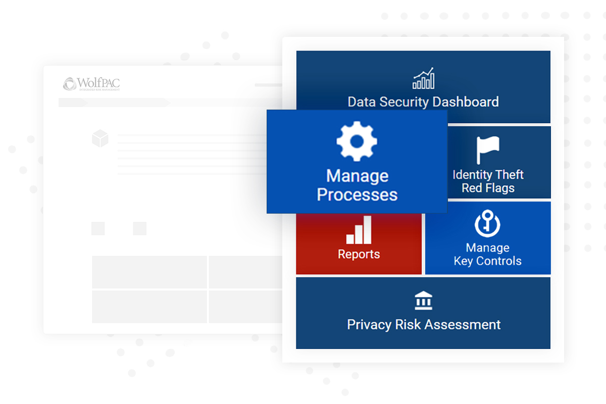 Integrated Risk Management Software Dashboard